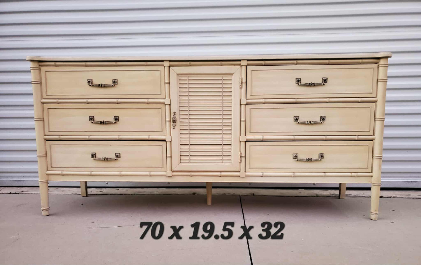 Henry Link Bali Hai Dresser/ Henry Link Faux Bamboo Dresser