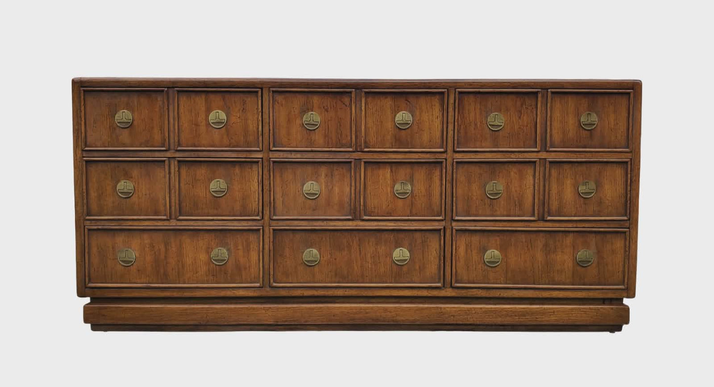 Campaign Mid-Century Style Dresser