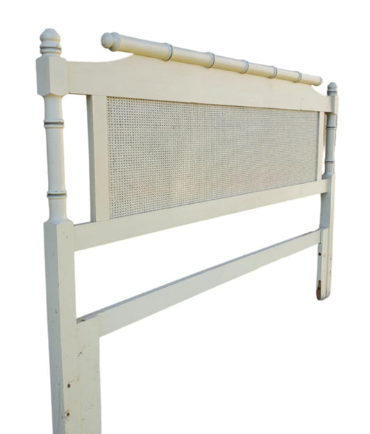 Faux Bamboo Queen Headboard Vintage