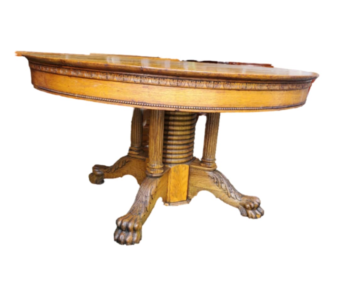 Antique Claw Foot Table