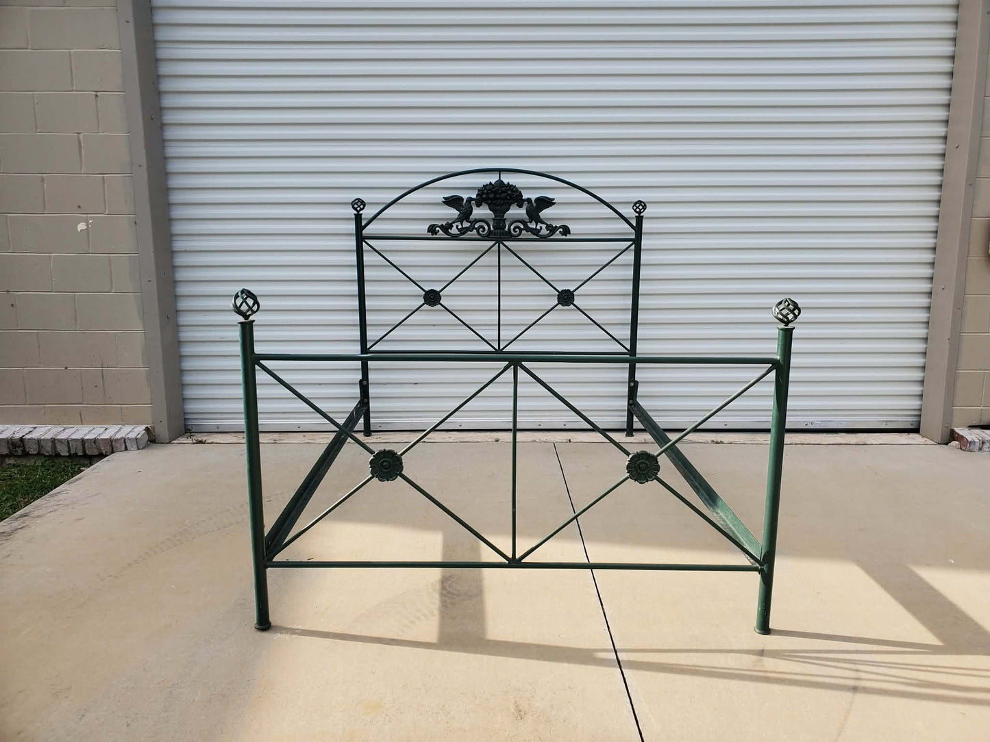 Queen Wrought Iron Bed