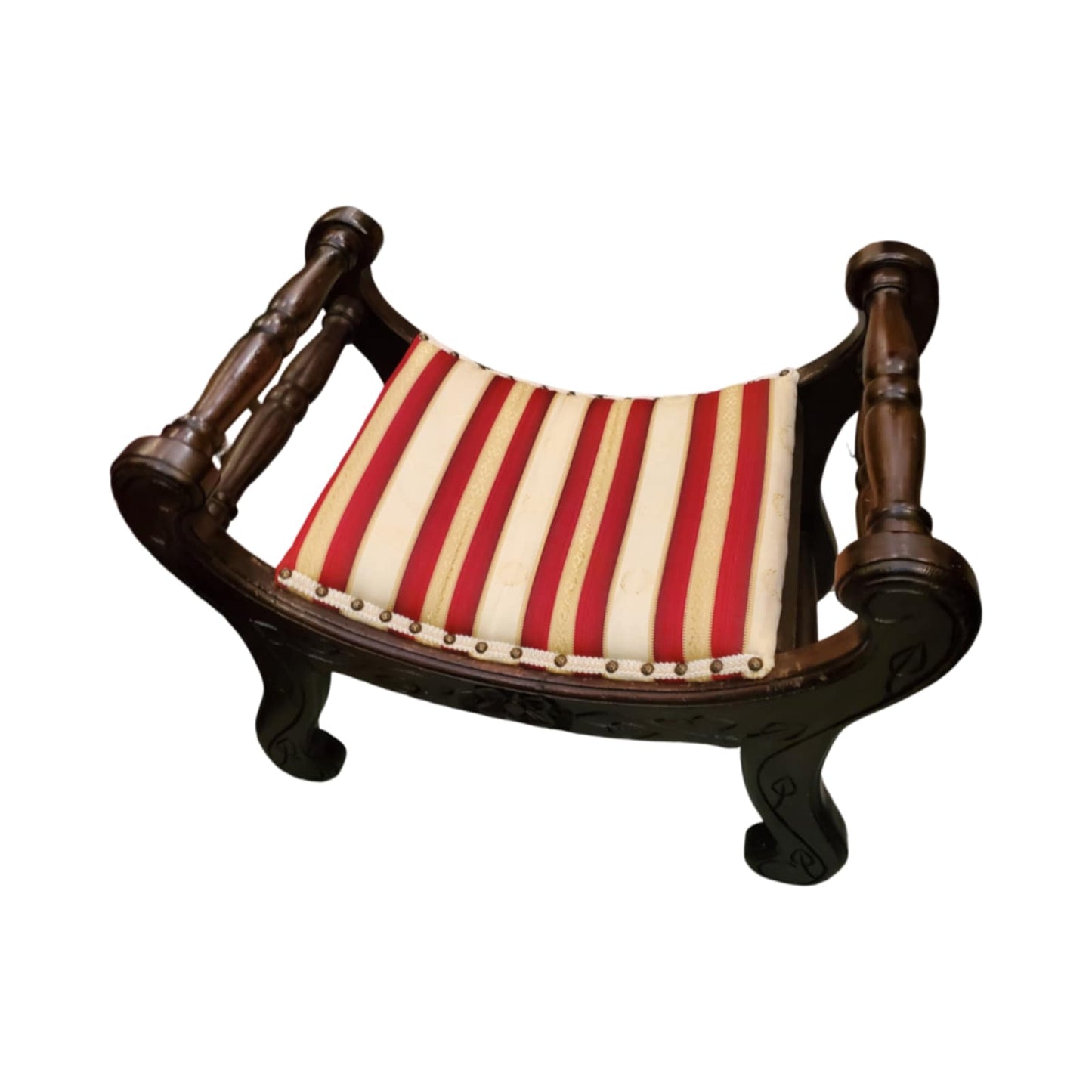 Antique Mahogany Dressing Stool