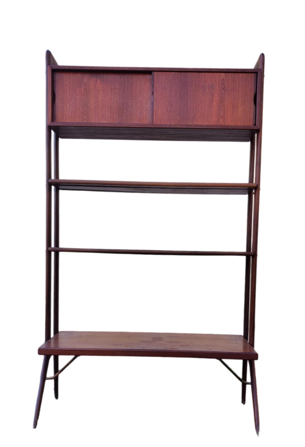 Teak Wood Mid-Century Bookshelf/ Kurt Østervig Teak Bookshelf