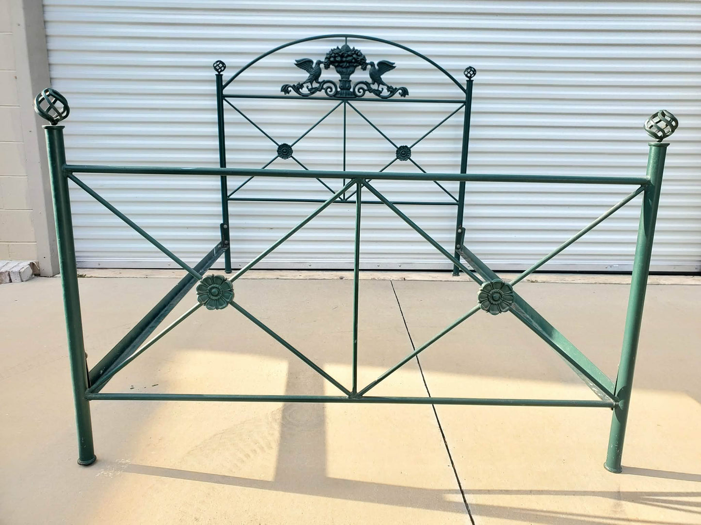 Queen Wrought Iron Bed