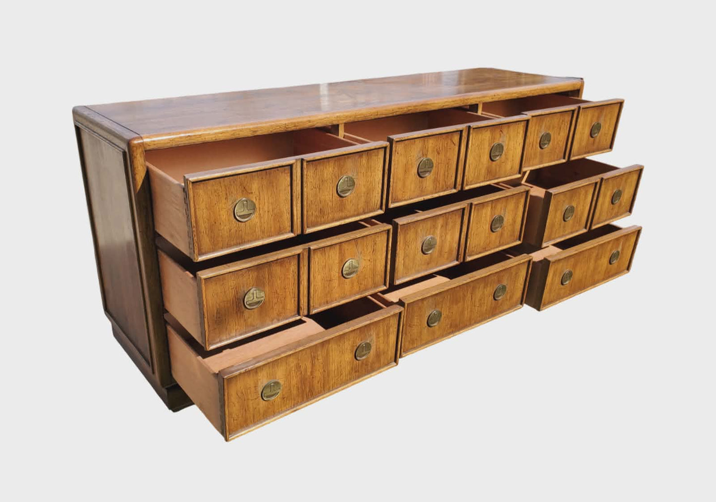 Campaign Mid-Century Style Dresser