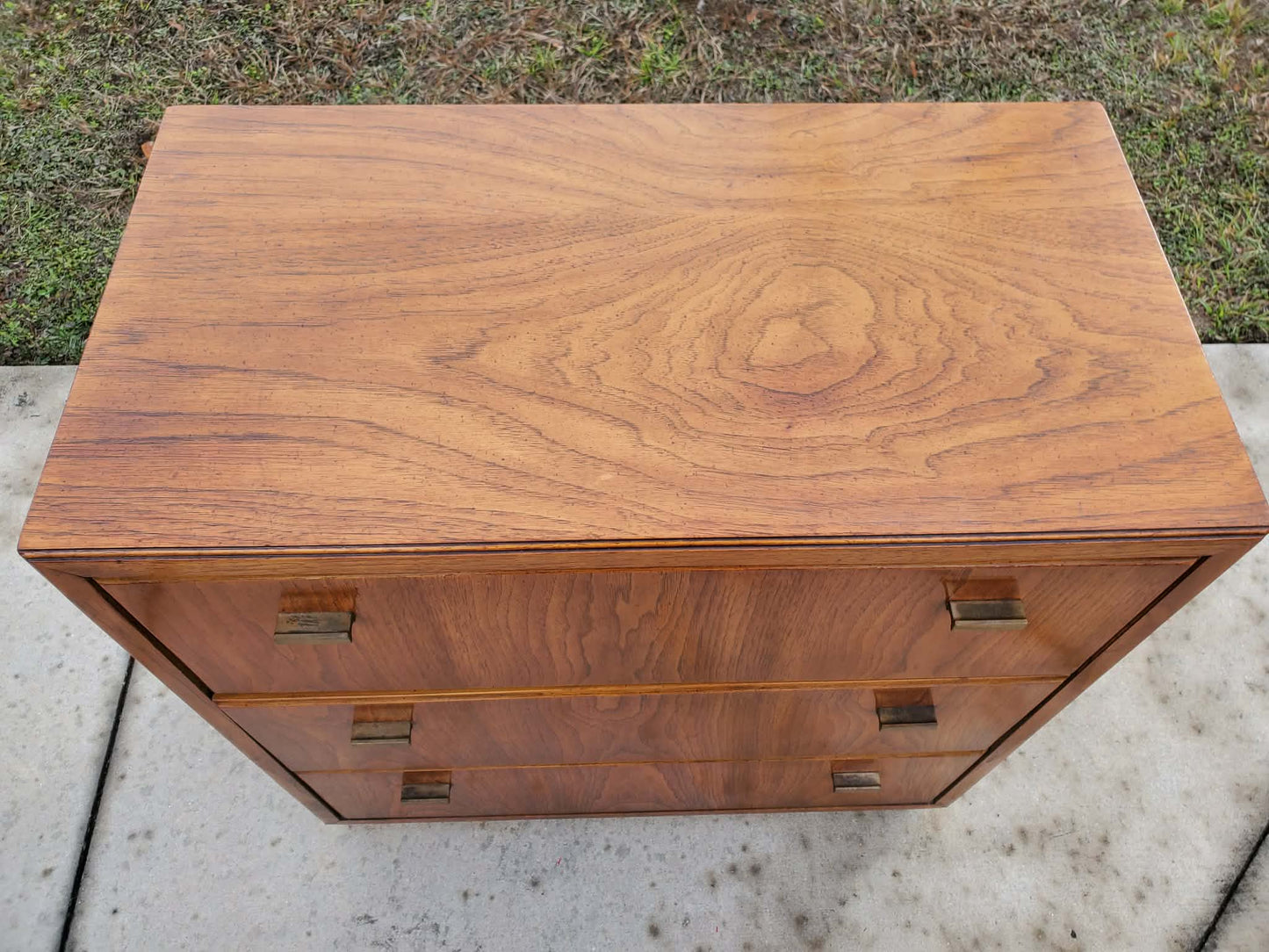 Drexel Tree Drawer Dresser - Vintage Mid-Century Modern Dresser