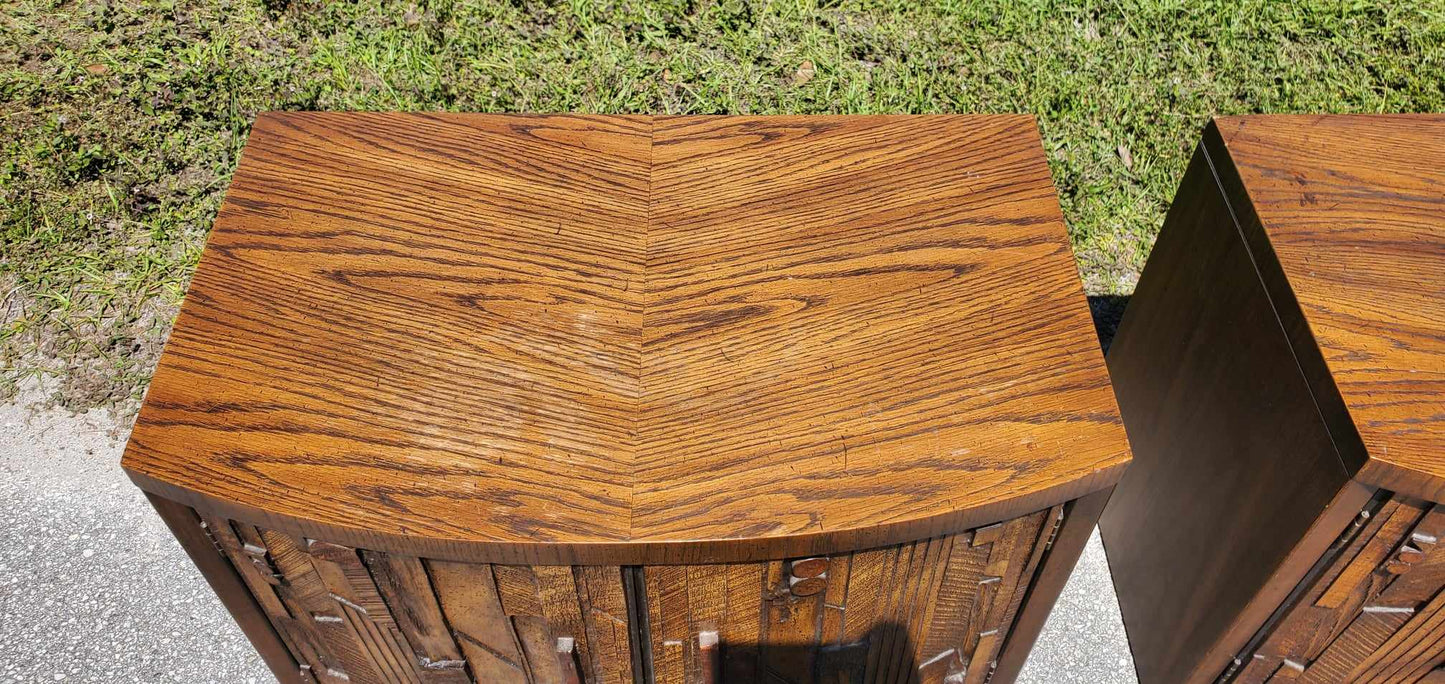 Brutalist Nightstands *SOLD*