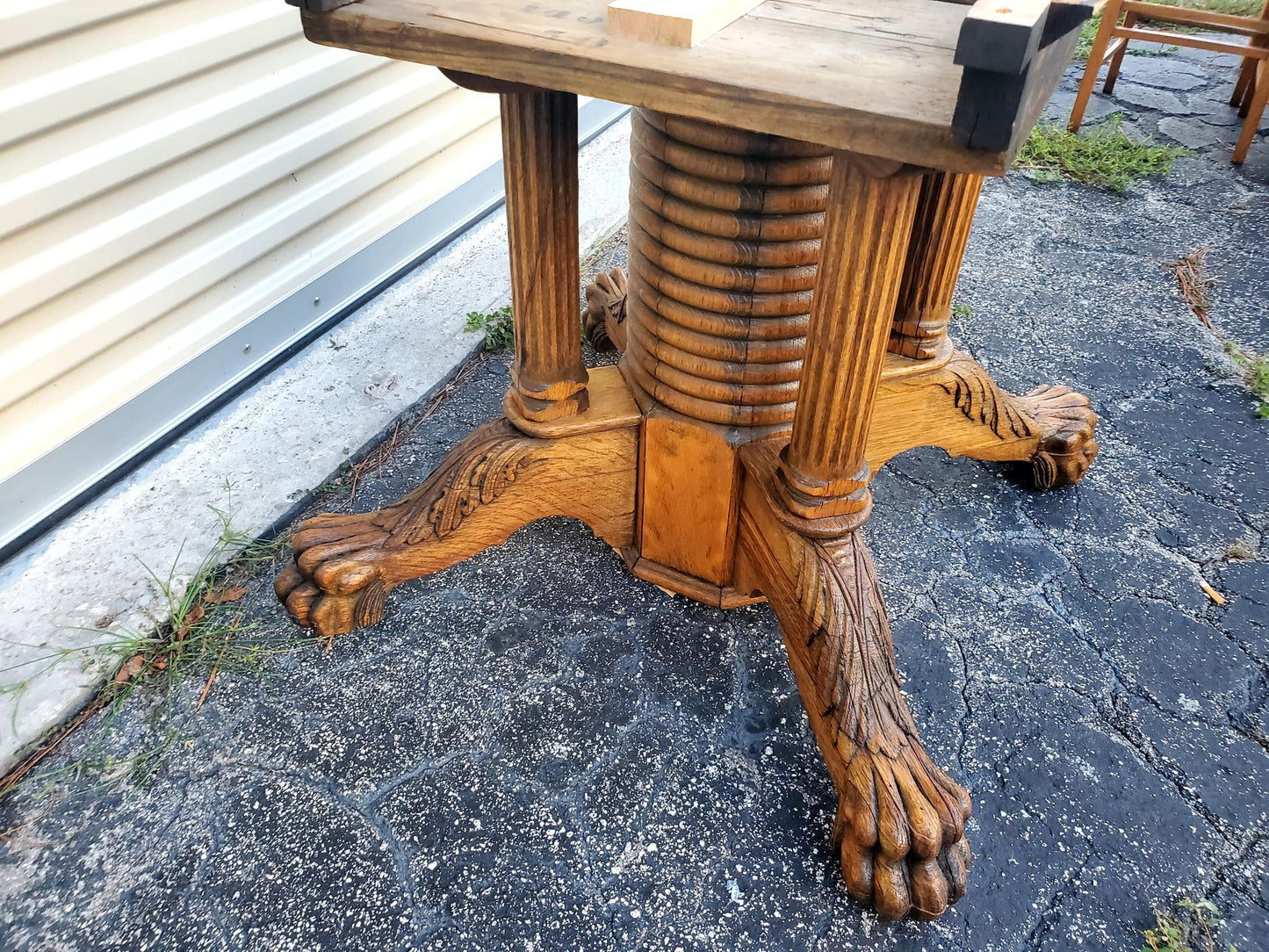 Antique Claw Foot Table